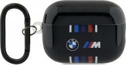  BMW BMW BMAP222SWTK AirPods Pro 2 gen cover czarny/black Multiple Colored Lines
