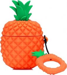  GEL ETUI AIRPODS PRO SŁUCHAWKI POKROWIEC OWOC ANANAS