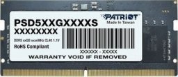 Pamięć do laptopa Patriot PATRIOT DDR5 8GB SIGNATURE 5600MHz SO-DIMM 1Rx4