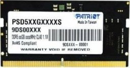 Pamięć do laptopa Patriot PATRIOT SIGNATURE SO-DIMM DDR5 16GB 4800MHz 1 Rank