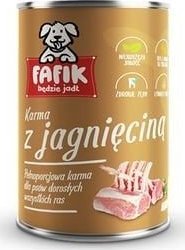  Fafik Fafik karma mokra z jagnięciną dla psów 400g