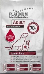  Platinum Platinum Adult Lamb+Rice 5kg, karma półwilgotna dla psów