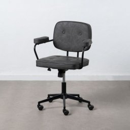 Krzesło biurowe bigbuy office Krzesło Biurowe 56 x 56 x 92 cm Czarny