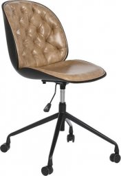 Krzesło biurowe DKD Home Decor Krzesło Biurowe DKD Home Decor 47,5 x 57,5 x 83 cm Jasnobrązowy polipropylen