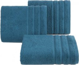  Eurofirany Ręcznik bawełniany z bordiurą VITO 70X140 c. niebieski