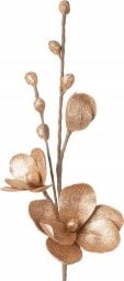  Eurofirany Sztuczny kwiat dekoracyjny storczyk FLORE różowe złoto x6