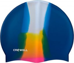  Crowell Czepek pływacki silikonowy Crowell Multi Flame : Kolor - Wielokolorowy