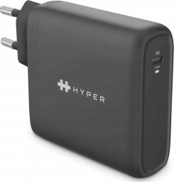 Ładowarka HyperDrive Ładowarka 100W USB-C GaN (wtyczka EU) czarna
