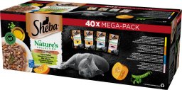 Sheba Nature's mix smaków w sosie saszetki dla kota 40x85g