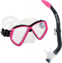  aqua lung sport Zestaw Maska/Rurka Dziecięce Aqua Lung Cub Combo Black/Pink