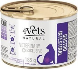  4Vets 4VETS NATURAL - Gastro Intenstinal Cat 185g