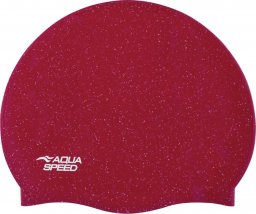  Aqua-Speed Czepek pływacki Aqua Speed Reco Dark Red