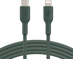 Kabel USB Belkin USB-C - Lightning 2 m Zielony (CAA003BT2MBK)