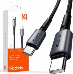 Kabel USB Mcdodo USB-C - USB-C 1 m Czarny (CA-3130)