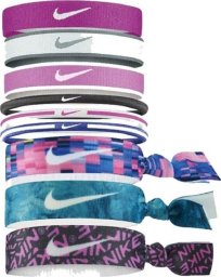  Nike Opaski do włosów Nike Mixed 9 szt 3 szerokości ,ultikolor