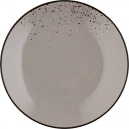  Florina Talerz deserowy ceramiczny Florina Azzuro 19,5 cm brązowy