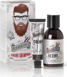  Beardburys Beardburys szampon koloryzujący do włosów 3N- ciemny brąz