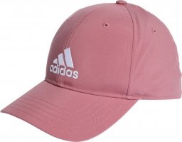  Adidas Czapka z daszkiem adidas BBall Cap LT Emb : Kolor - Różowy, Rozmiar - OSFY