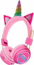Słuchawki Kids Euroswan Sweet Dreams różowe (KL11419)