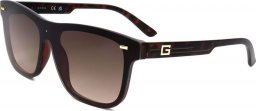  Guess Okulary Przeciwsłoneczne marki Guess model GF0183 kolor Brązowy. Akcesoria Męskie. Sezon: Wiosna/Lato NoSize