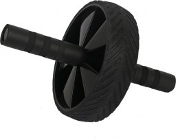  Sportech Roller pojedynczy szerokie kółko Czarny (S825863)