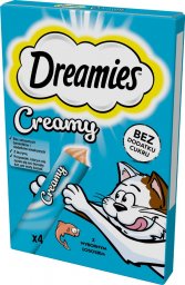  Dreamies Creamy Łosoś 4x10g