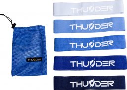  Thunder Mini Hip Band gumy materiałowe 5szt. THUNDER - niebieski