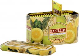 Basilur Herbata czarna CYTRYNA LIMONKA puszka Basilur 20tb