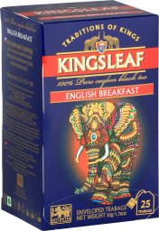 Kingsleaf Herbata czarna English Breakfast Kingsleaf - 25szt