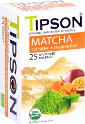  Tipson Tipson MATCHA TURMERIC PASSIONFRUIT herbata BIO