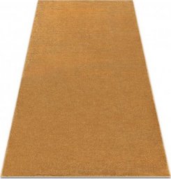  Dywany Łuszczów Dywan SOFTY Jednolity, jednokolorowy złoty, 180x270 cm