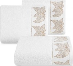  Eurofirany Ręcznik bawełniany z bordiurą BLANCA 50X90 biały