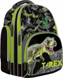 MAJEWSKI Plecak szkolny premium T-Rex