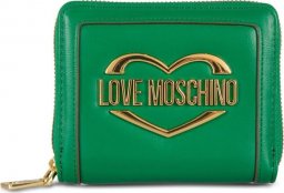  Love Moschino Portfel marki Love Moschino model JC5623PP1GLD1 kolor Zielony. Akcesoria Damskie. Sezon: Wiosna/Lato NoSize
