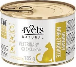  4Vets 4VETS NATURAL - Urinary No Struvit Cat 185g