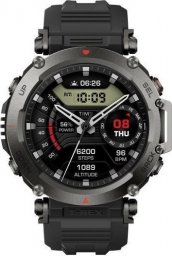 Smartwatch Amazfit T-Rex Ultra Czarny  (W2142EU1N)