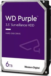 Dysk serwerowy WD Purple 6TB 3.5'' SATA III (6 Gb/s)  (WD64PURZ)