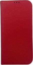  NO NAME Etui Smart Magnet book Samsung S23 Ultra S918 czerwony/red