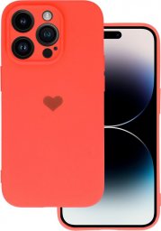  VENNUS SILICONE HEART CASE DO IPHONE 13 PRO WZÓR 1 KORALOWY