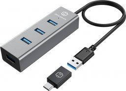 HUB USB Graugear GRAUGEAR USB-HUB 4x USB 3.0 Ports Type-A retail