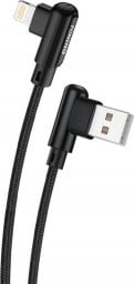 Kabel USB Foneng USB-A - Lightning 1 m Czarny (X70 iPhone)