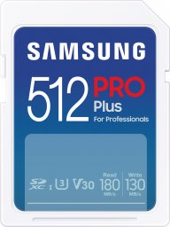 Karta Samsung PRO Plus SDXC 512 GB U3 V30 (MB-SD512S/EU)