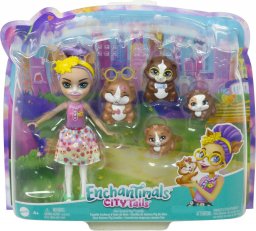  Mattel Enchantimals Rodzina Świnki Morskie Glee Guinea Pig HHB84