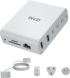 Stacja/replikator INVZI GanHub USB-C (NVZ469)