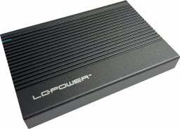 Dysk zewnętrzny HDD LC-Power HDD ACC LC-Power LC-25U3-C Black 2,5 USB-C 3.2