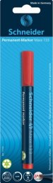  Schneider Marker permanentny SCHNEIDER Maxx 133, ścięty, 1-4mm, blister, czerwony