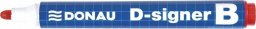  Donau Marker do tablic DONAU D-Signer, okrągły, 2-4mm (linia), zawieszka, czerwony