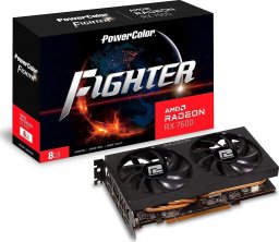 Karta graficzna Power Color Radeon RX 7600 Fighter 8GB GDDR6 (RX 7600 8G-F)