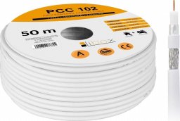  Libox Kabel koncentryczny RG6U 50M LIBOX PCC102-50
