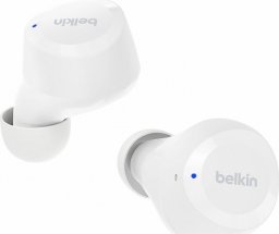 Słuchawki Belkin Słuchawki bezprzewodowe Soundform Bolt TWS białe